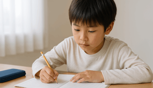 宿題に時間がかかる子の特徴と改善策
